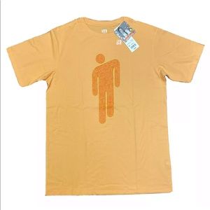 Uniqlo Billie Eilish Peach/Orange T-Shirt Youth 13